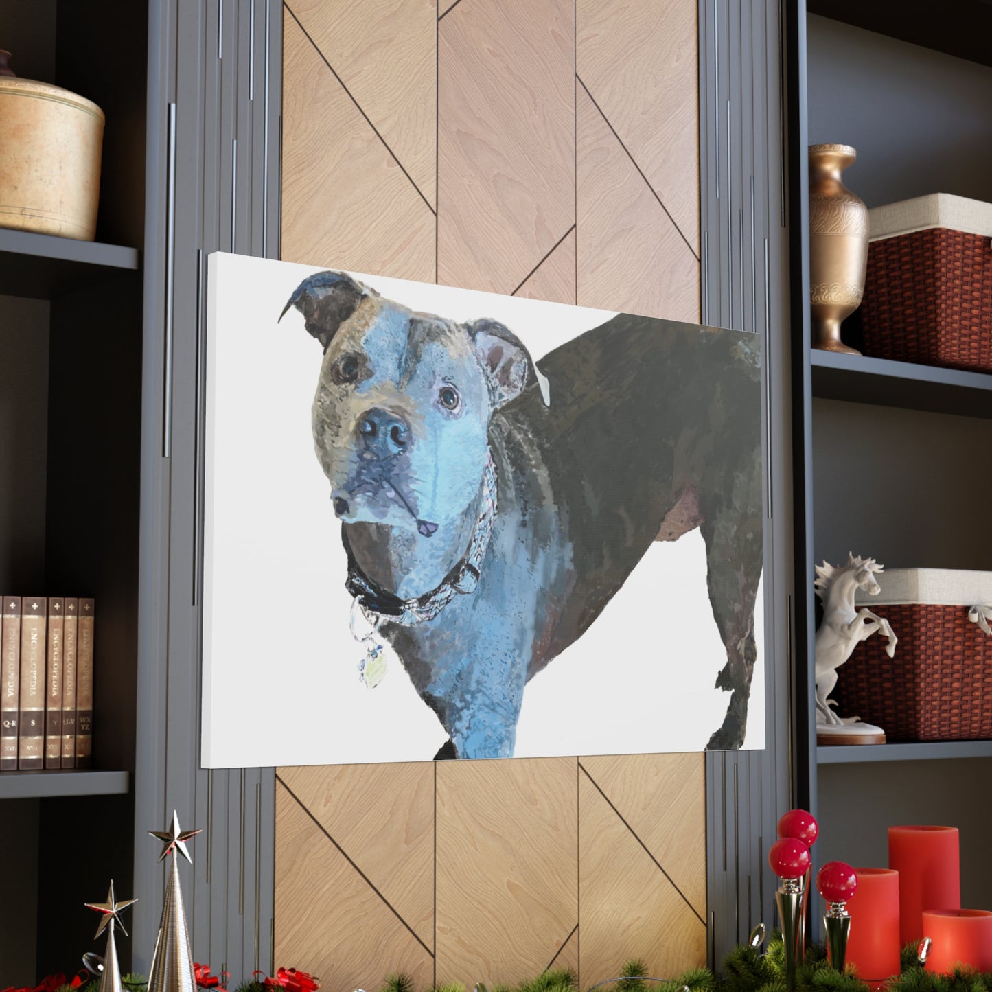 Enveloppements de galerie de toile Pitbull « Diesel »