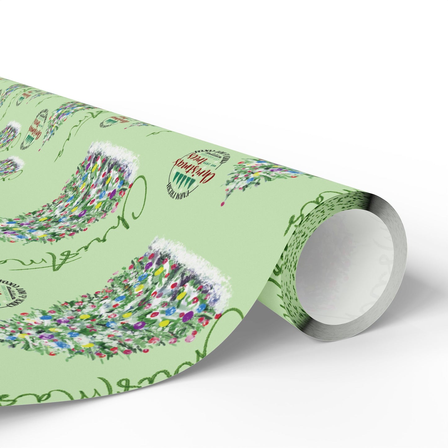 Christmas Tree Wrapping Papers