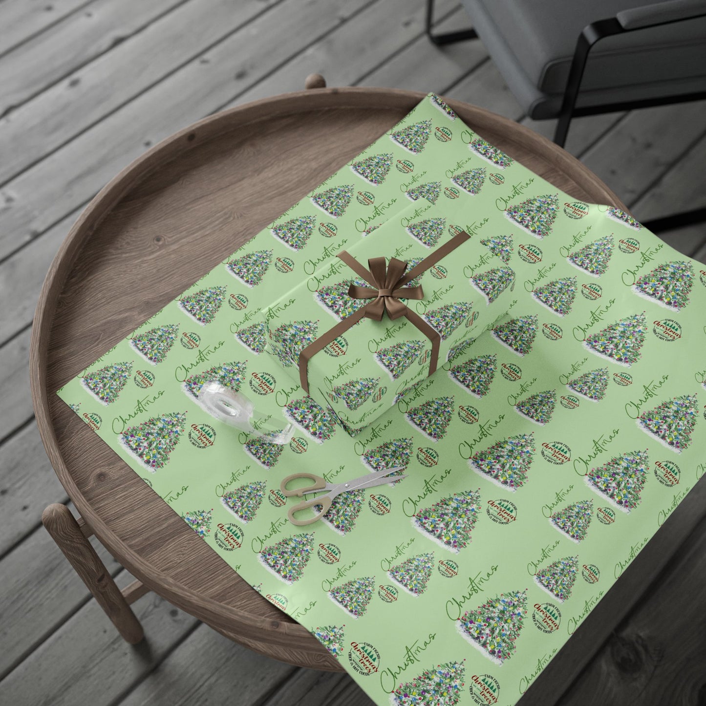 Christmas Tree Wrapping Papers
