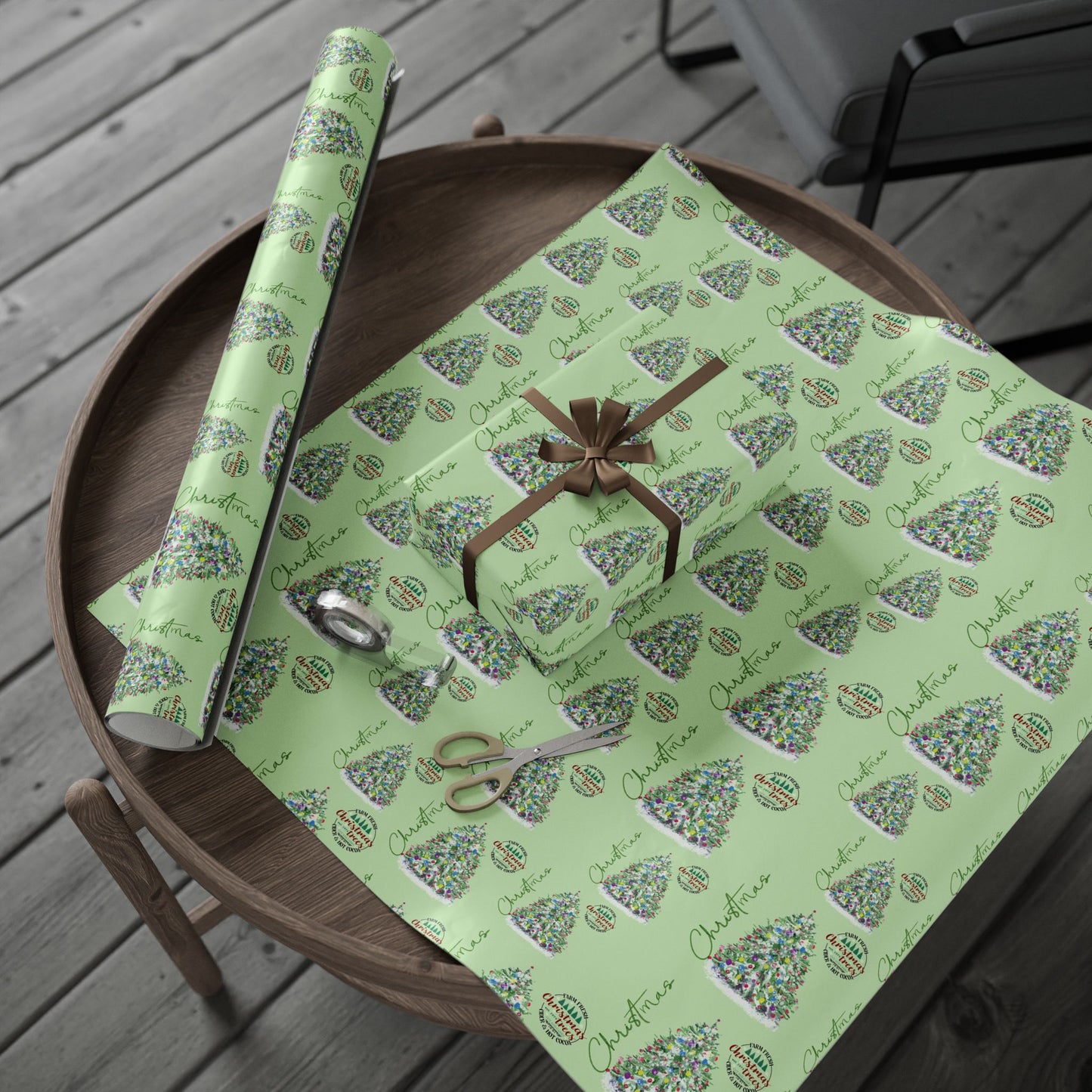 Christmas Tree Wrapping Papers