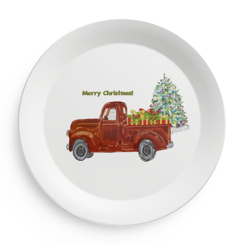 Christmas Truck Plates