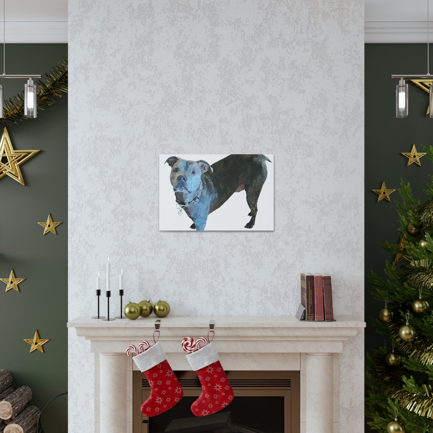 Enveloppements de galerie de toile Pitbull « Diesel »