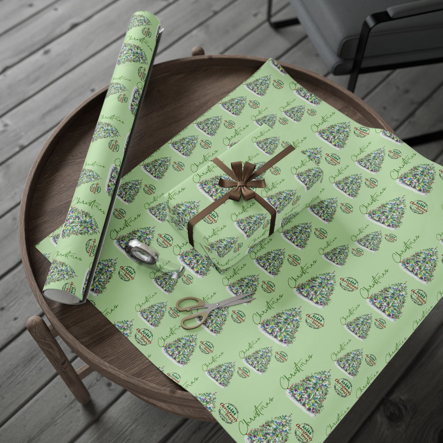 Christmas Tree Wrapping Papers