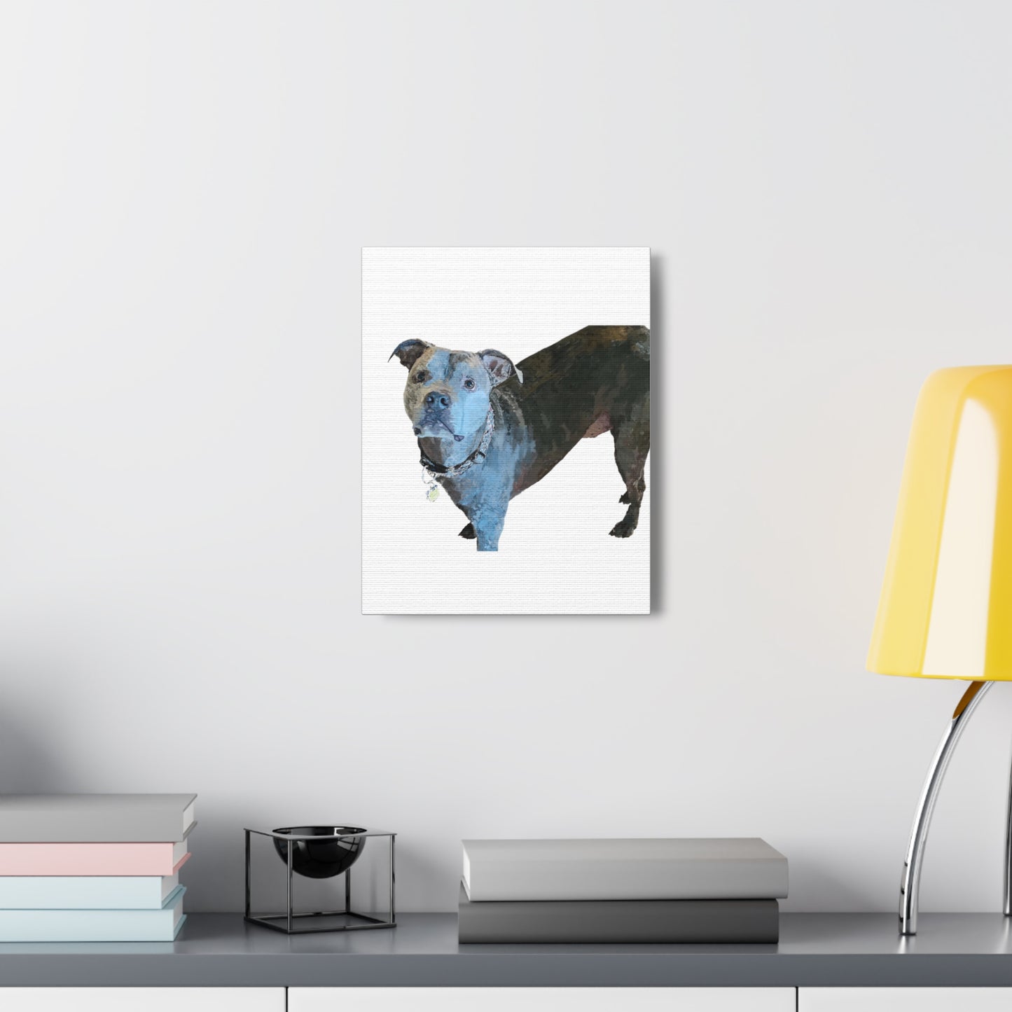 Envolturas de galería de lienzos de Pitbull “Diesel”