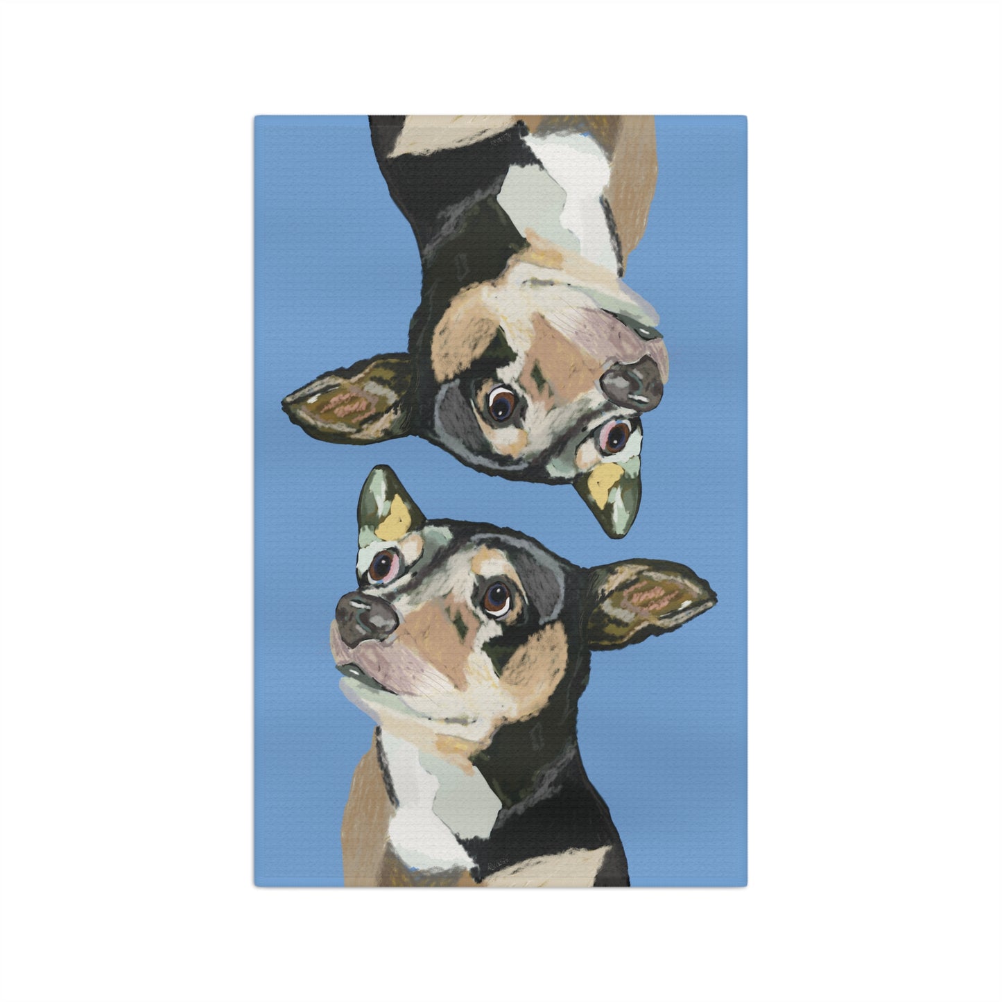 Chihuahua Microfiber Waffle Towel