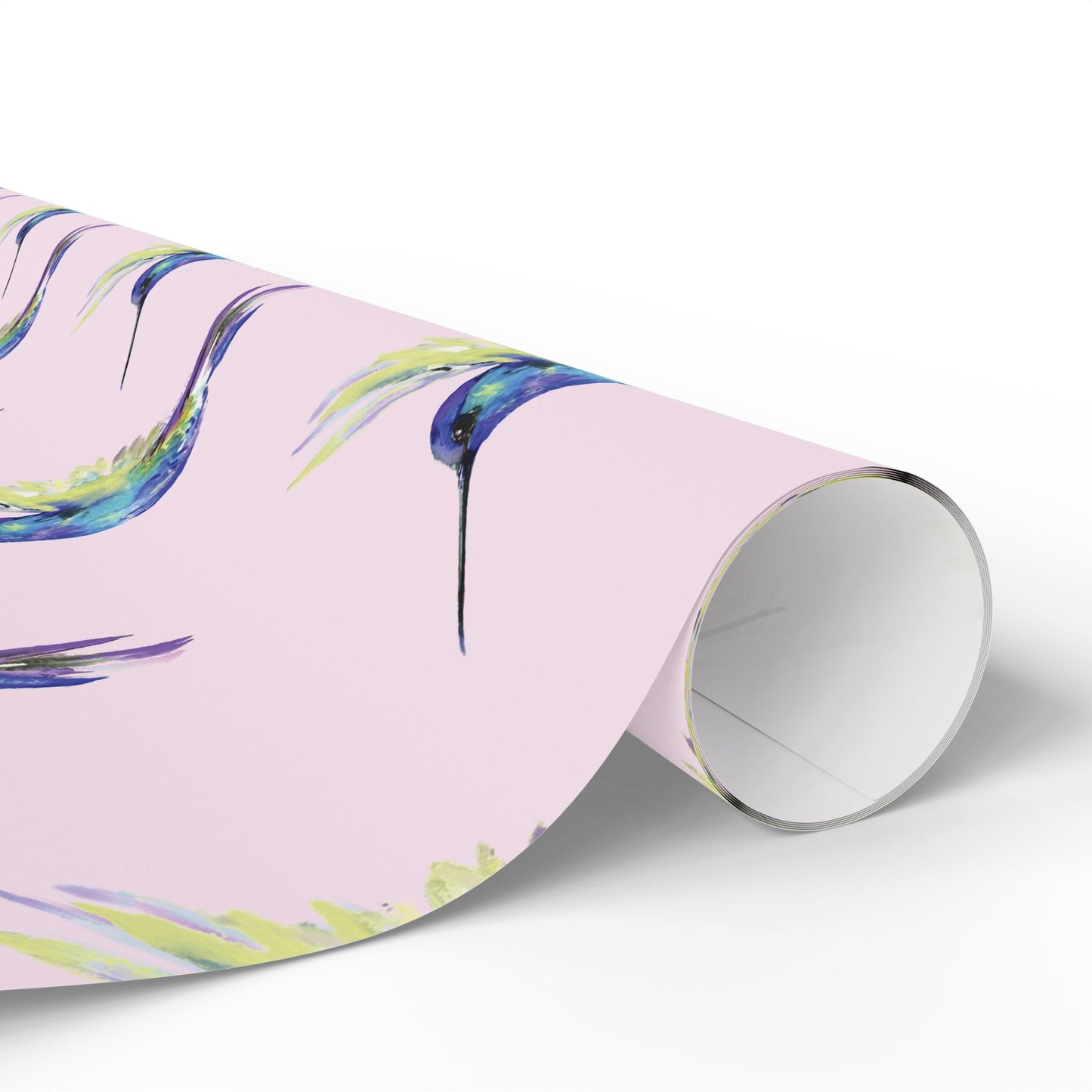 Whimsical Hummingbird Wrapping Paper | Eco-Friendly Wrap