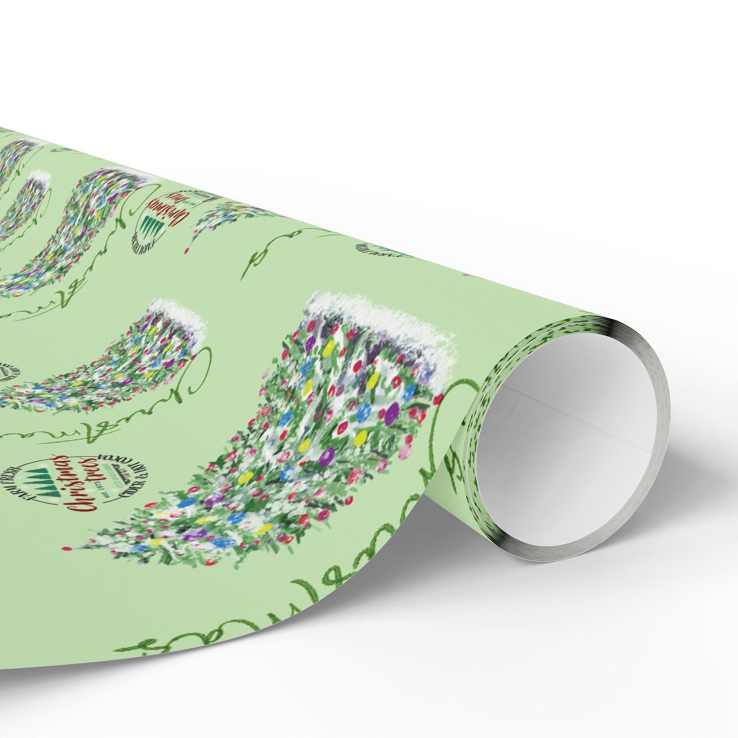 Christmas Tree Wrapping Papers