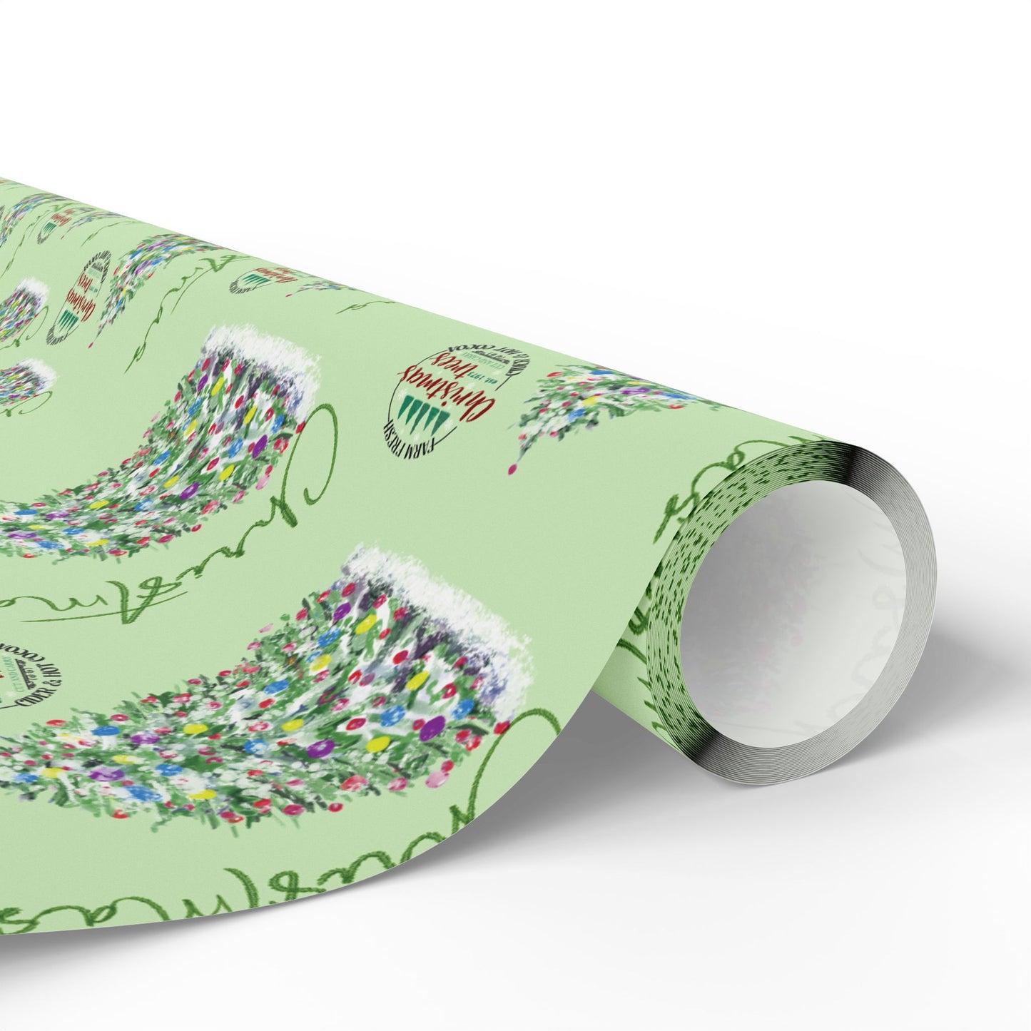 Christmas Tree Wrapping Papers