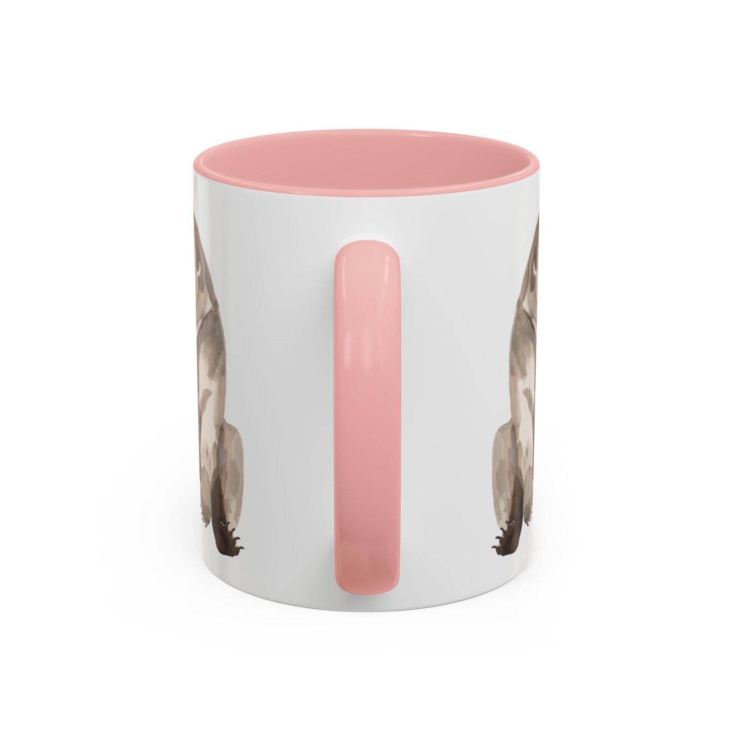 Artistic Bear Two Tone Ceramic Mug - 11oz & 15oz - Blue Cava