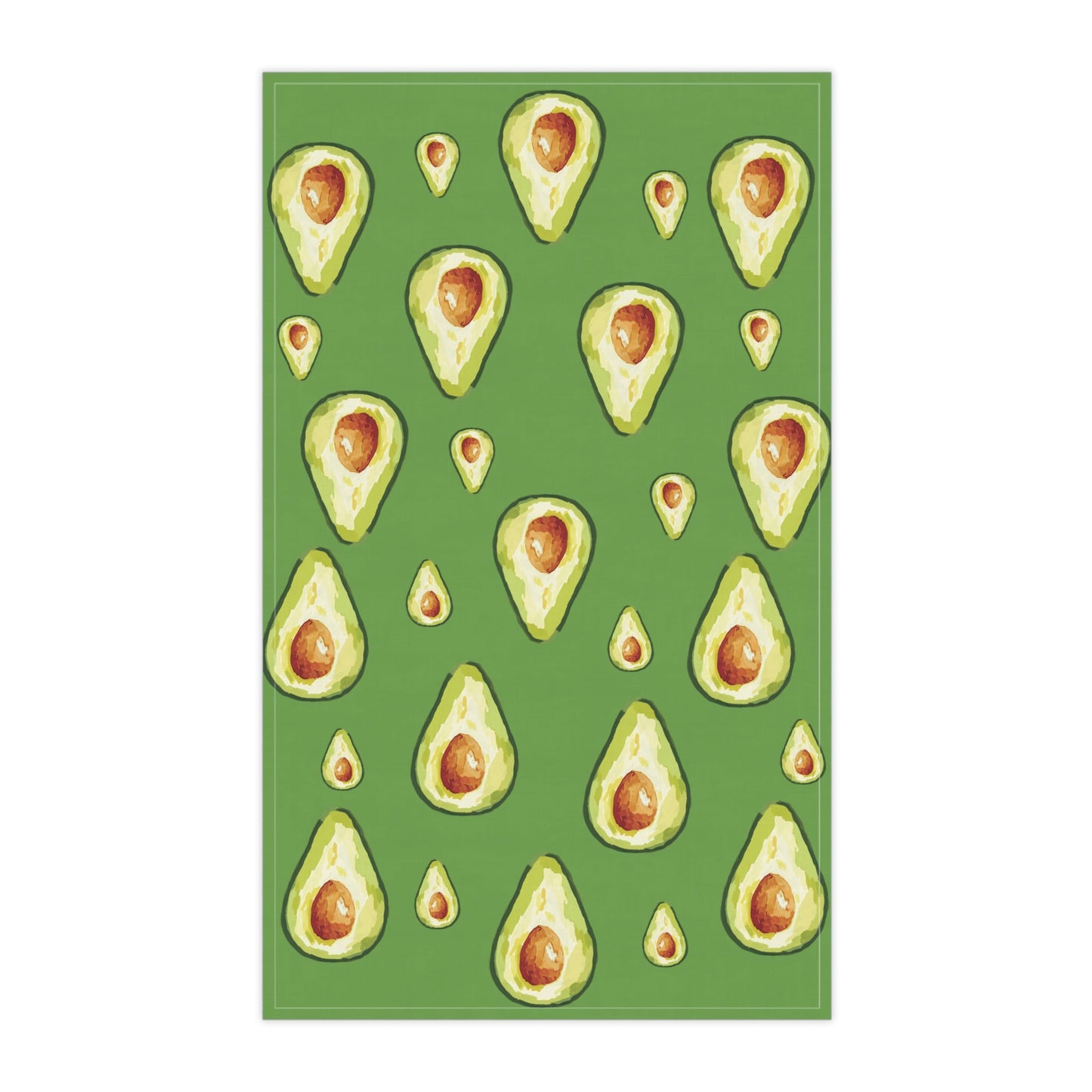 Avocado Kitchen Tea Towels - Blue Cava