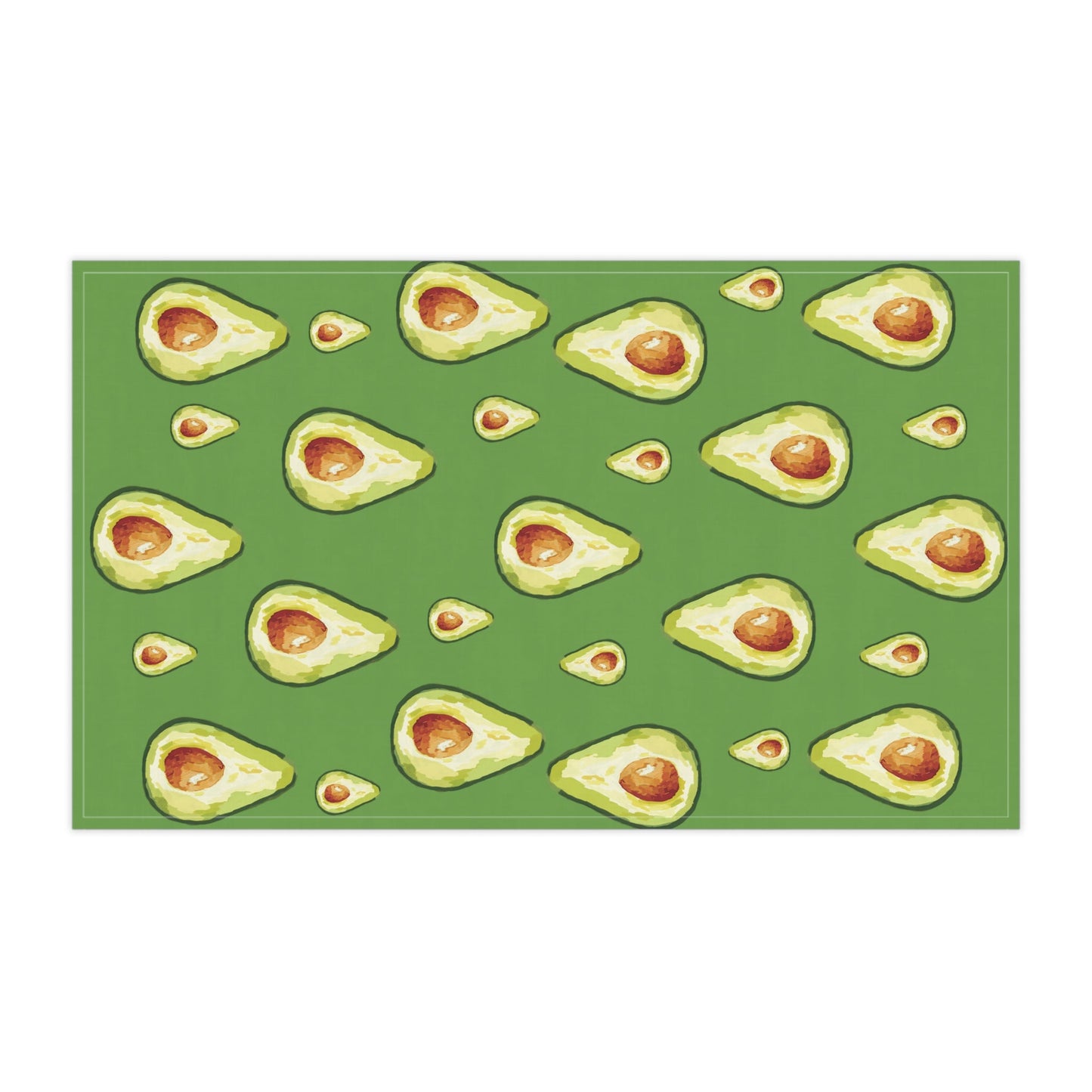 Avocado Kitchen Tea Towels - Blue Cava
