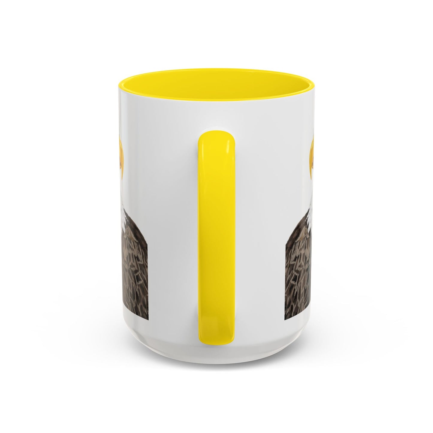 Bald Eagle Two Tone Ceramic Mug - 11oz & 15oz - Blue Cava