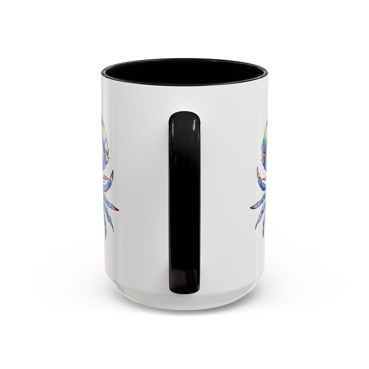 Blue Crab Accent Coffee Mug (11, 15oz) - Blue Cava
