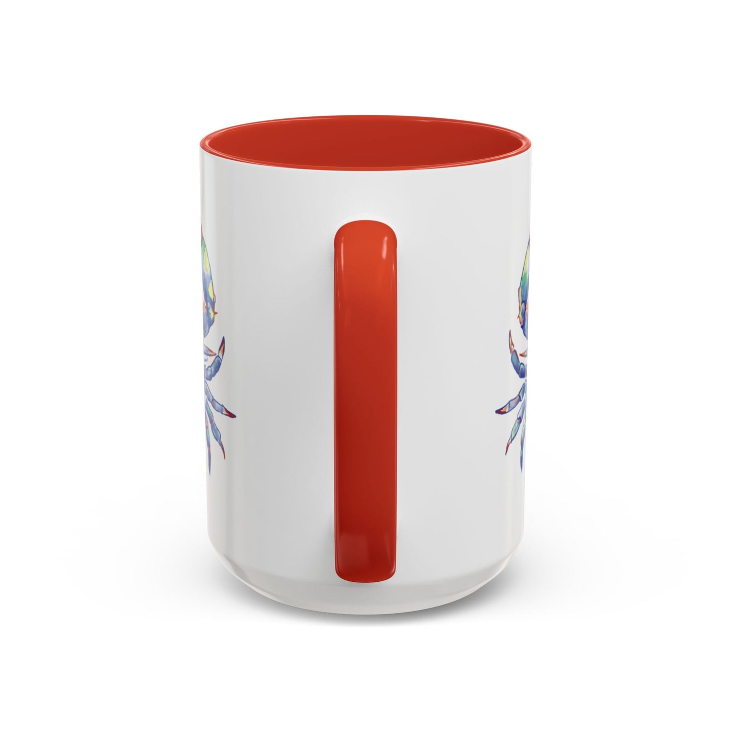 Blue Crab Accent Coffee Mug (11, 15oz) - Blue Cava