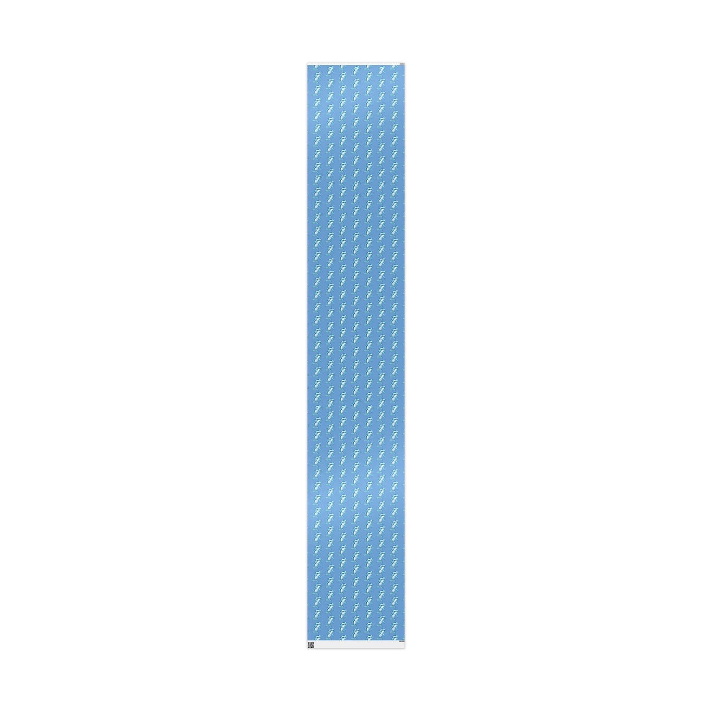 Blue Dolphin Wrapping Paper - Eco - Friendly - Blue Cava