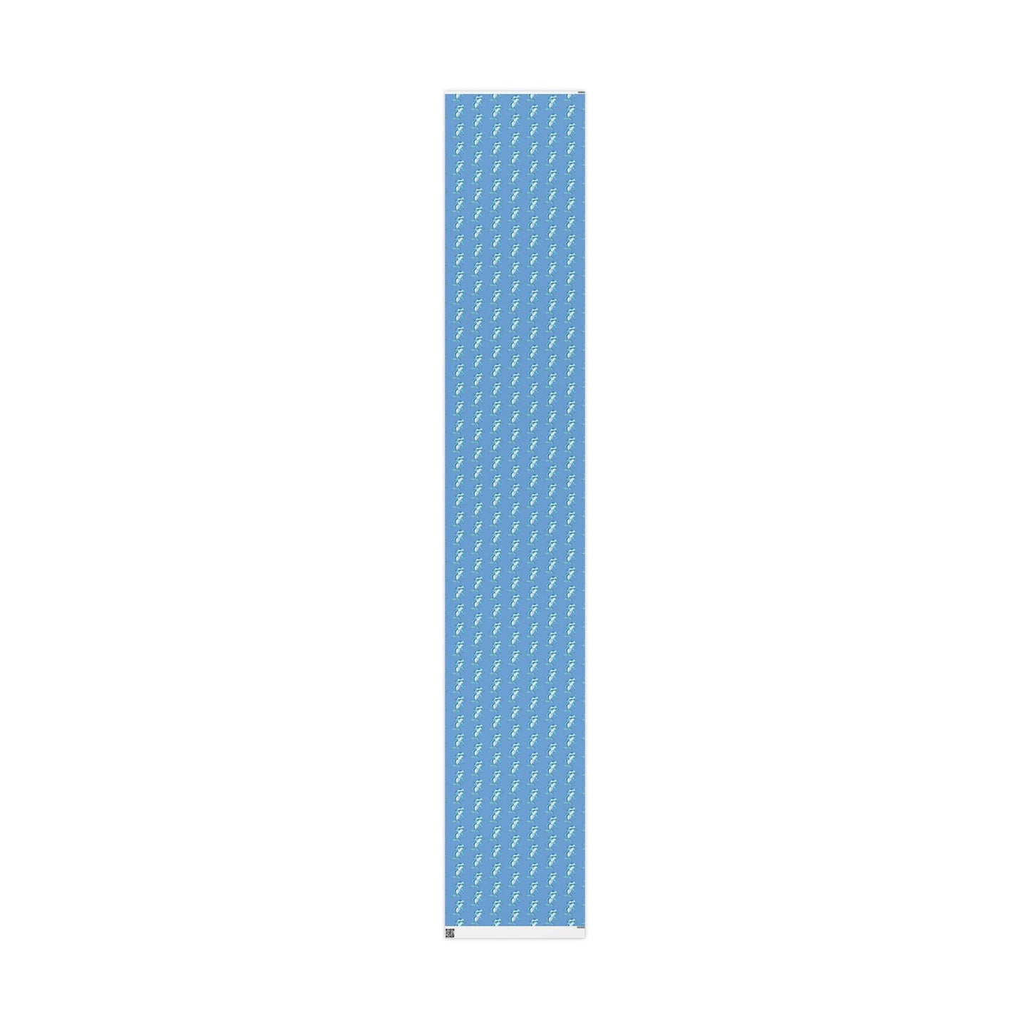 Blue Dolphin Wrapping Paper - Eco - Friendly - Blue Cava