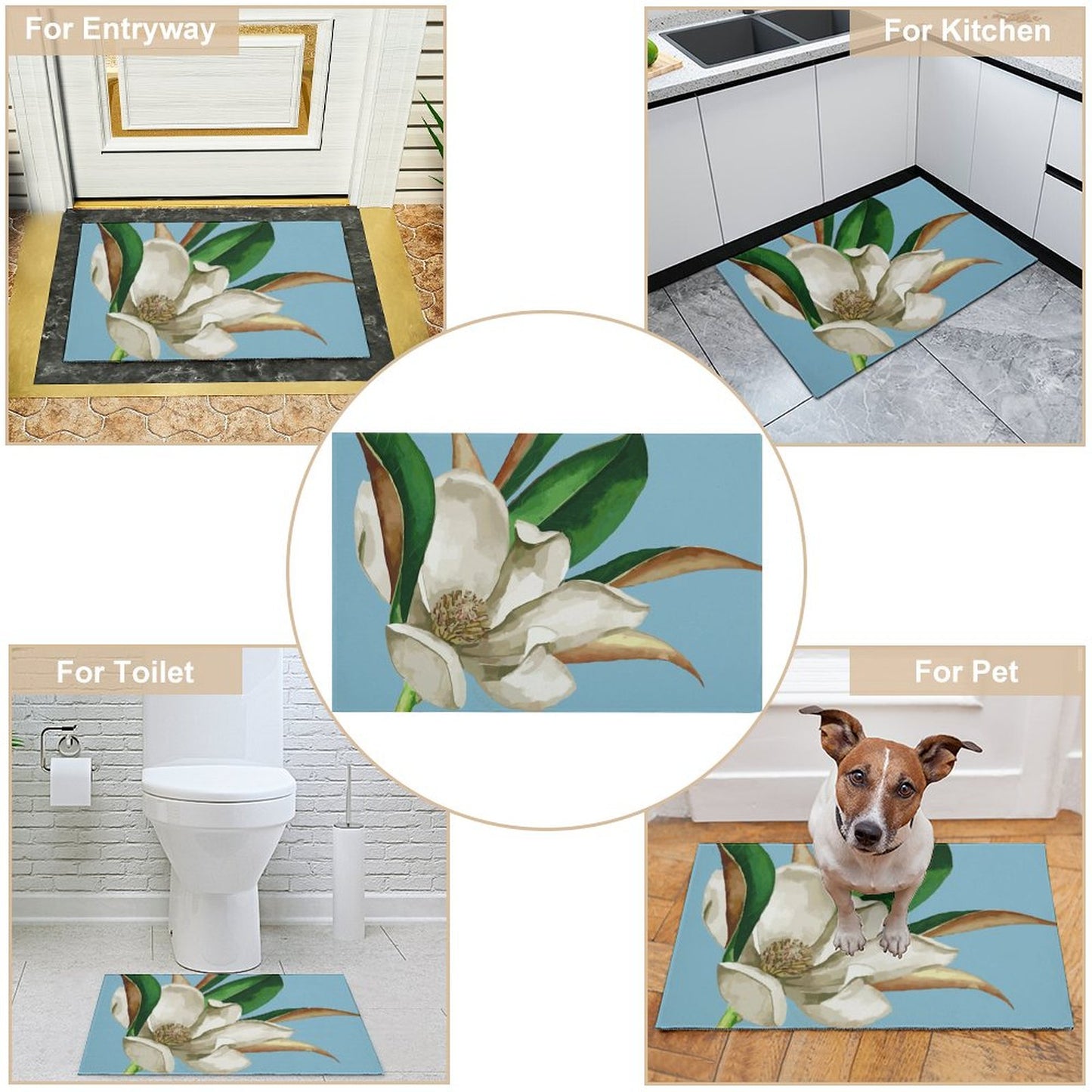 Magnolia Floor Mat - 16" x 24"