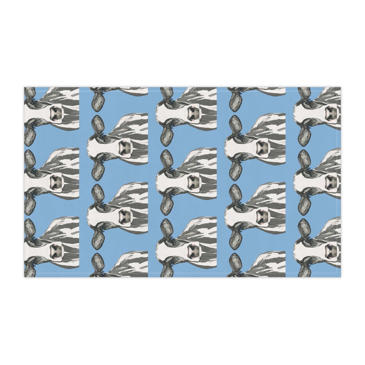 Charming Cow Kitchen Tea Towels | Farmhouse Decor - Blue Cava