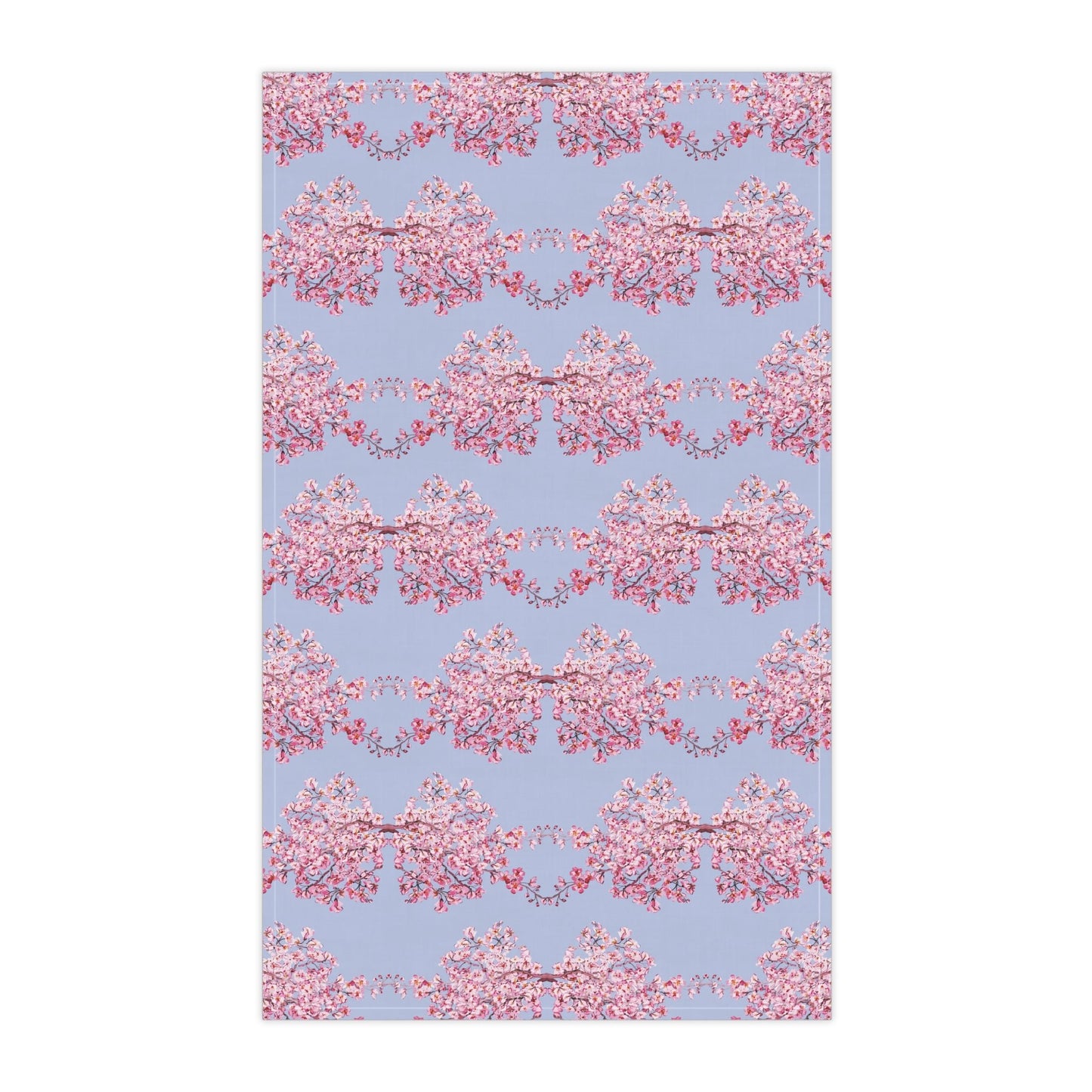Charming Floral Kitchen Tea Towels - Blue Cava