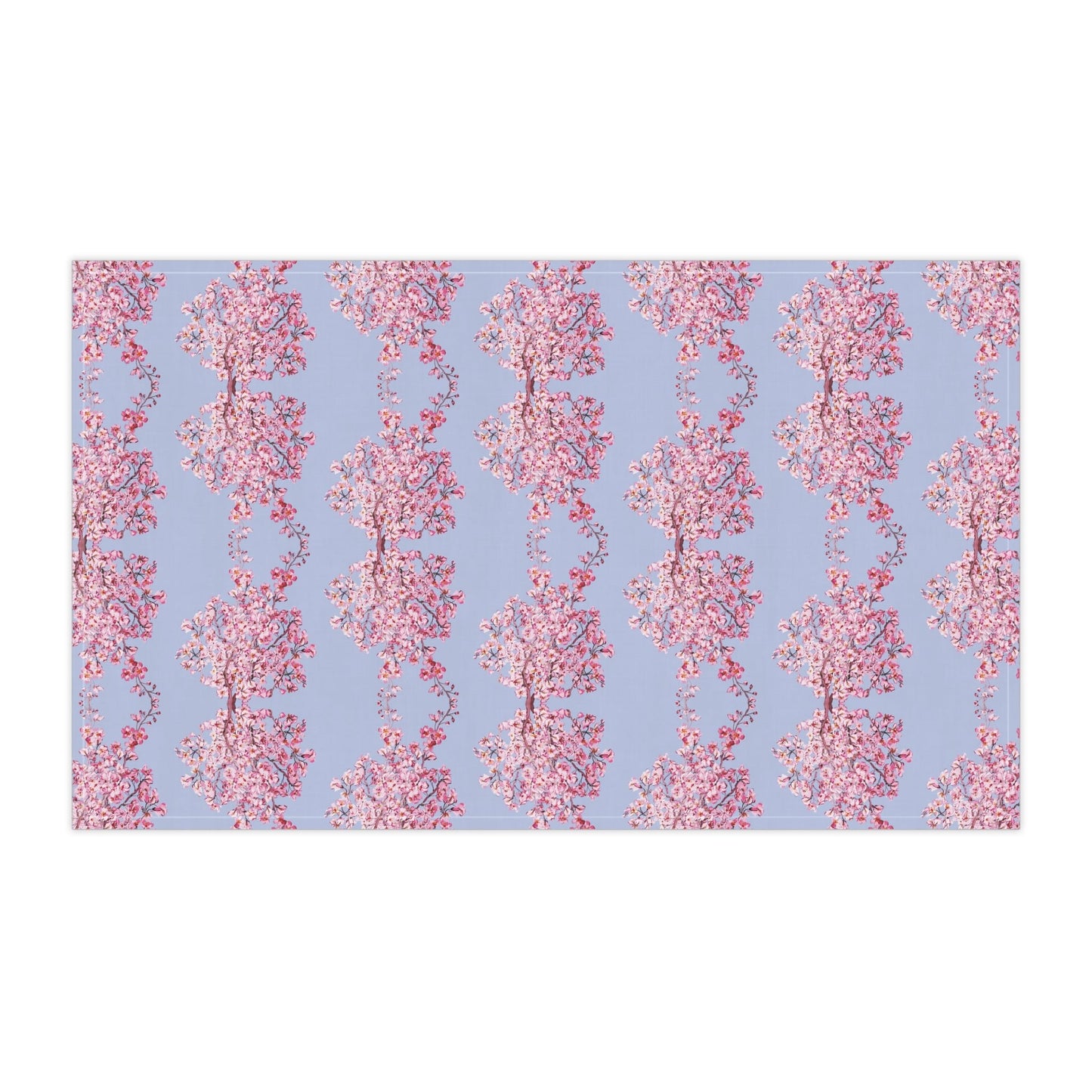 Charming Floral Kitchen Tea Towels - Blue Cava