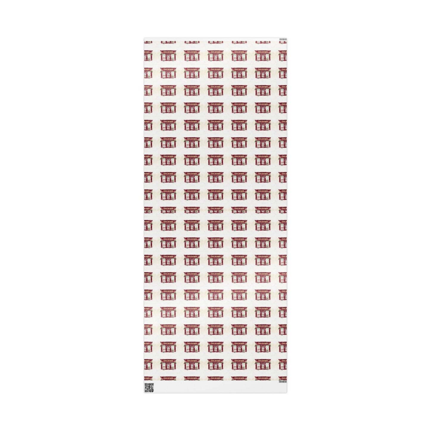 Charming Vintage Toy Store Wrapping Paper | Gift Wrap for Holidays - Blue Cava