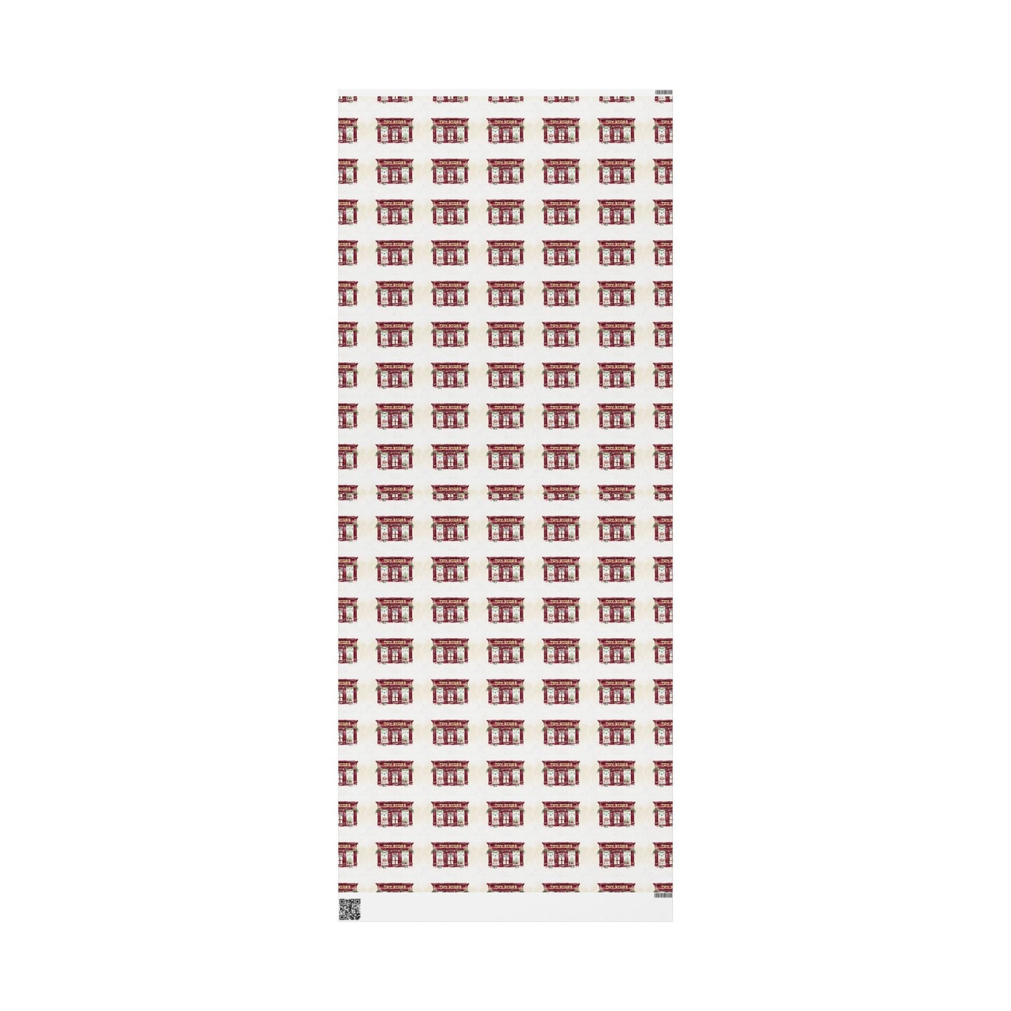 Charming Vintage Toy Store Wrapping Paper | Gift Wrap for Holidays - Blue Cava
