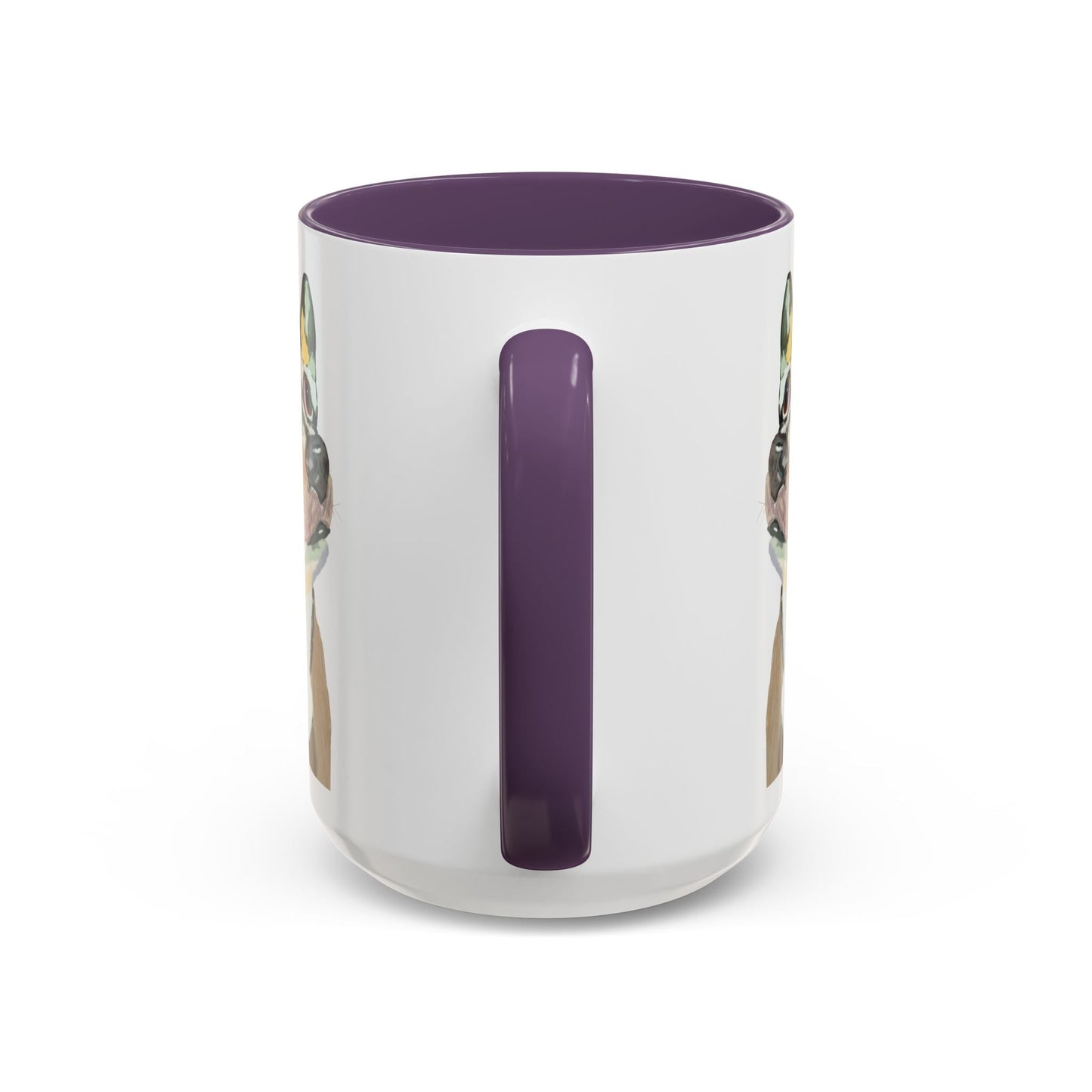 Chihuahua Two Tone Ceramic Mugs - 11 oz & 15 oz - Blue Cava