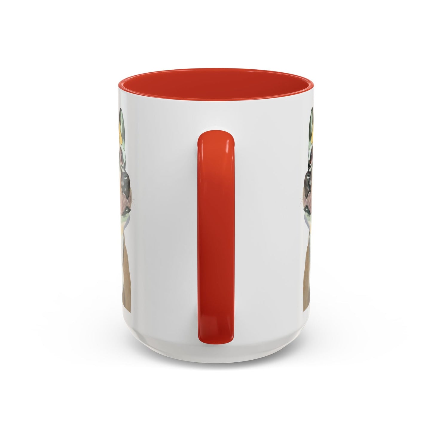 Chihuahua Two Tone Ceramic Mugs - 11 oz & 15 oz - Blue Cava