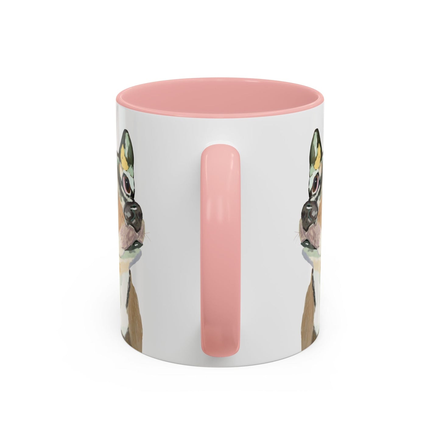 Chihuahua Two Tone Ceramic Mugs - 11 oz & 15 oz - Blue Cava