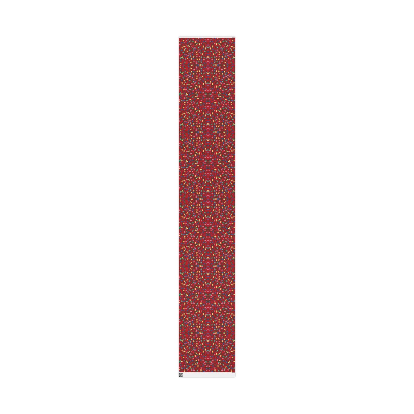 Christmas Lights Wrapping Paper - Blue Cava