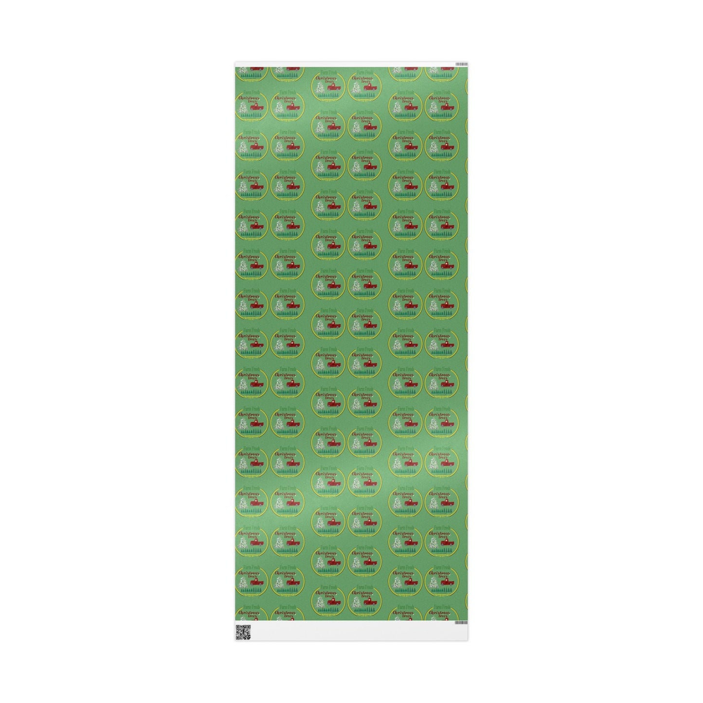 Christmas Tree Farm Wrapping Papers - Blue Cava