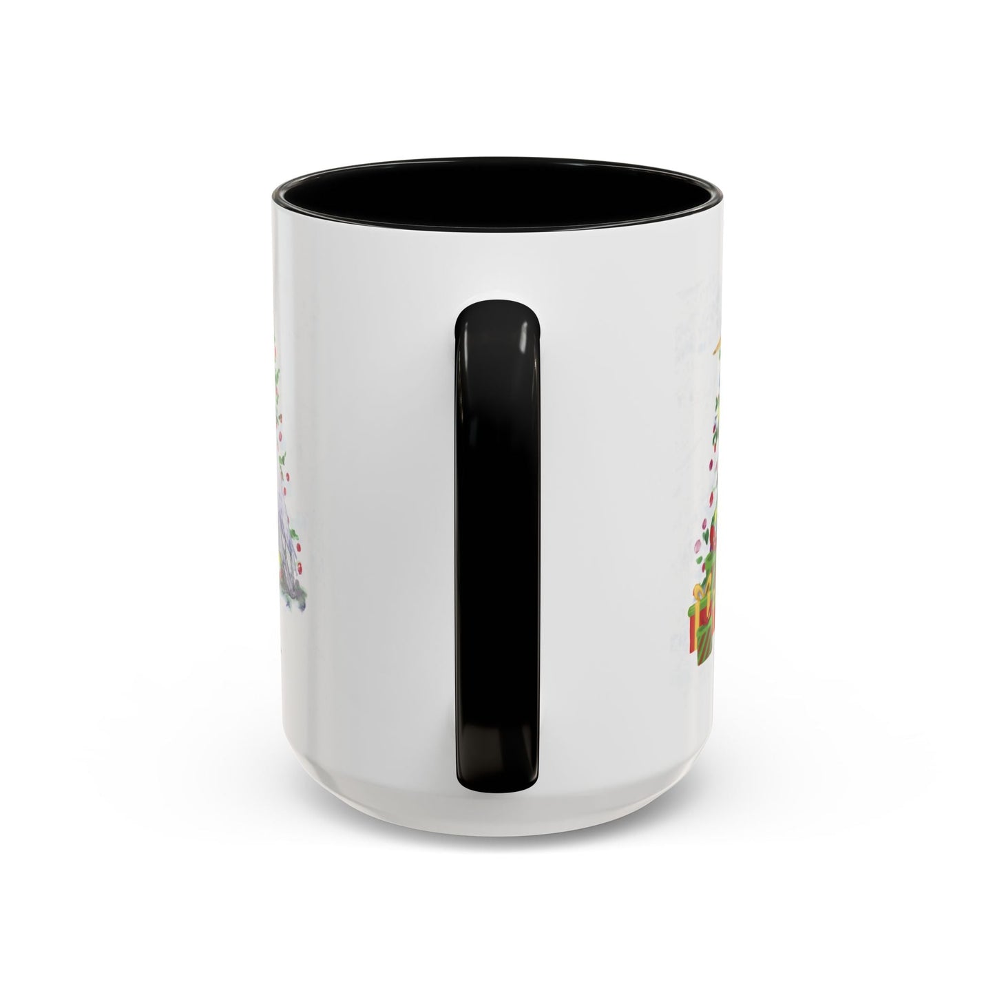 Coastal Egret Christmas Coffee Mug (11oz & 15oz) - Blue Cava