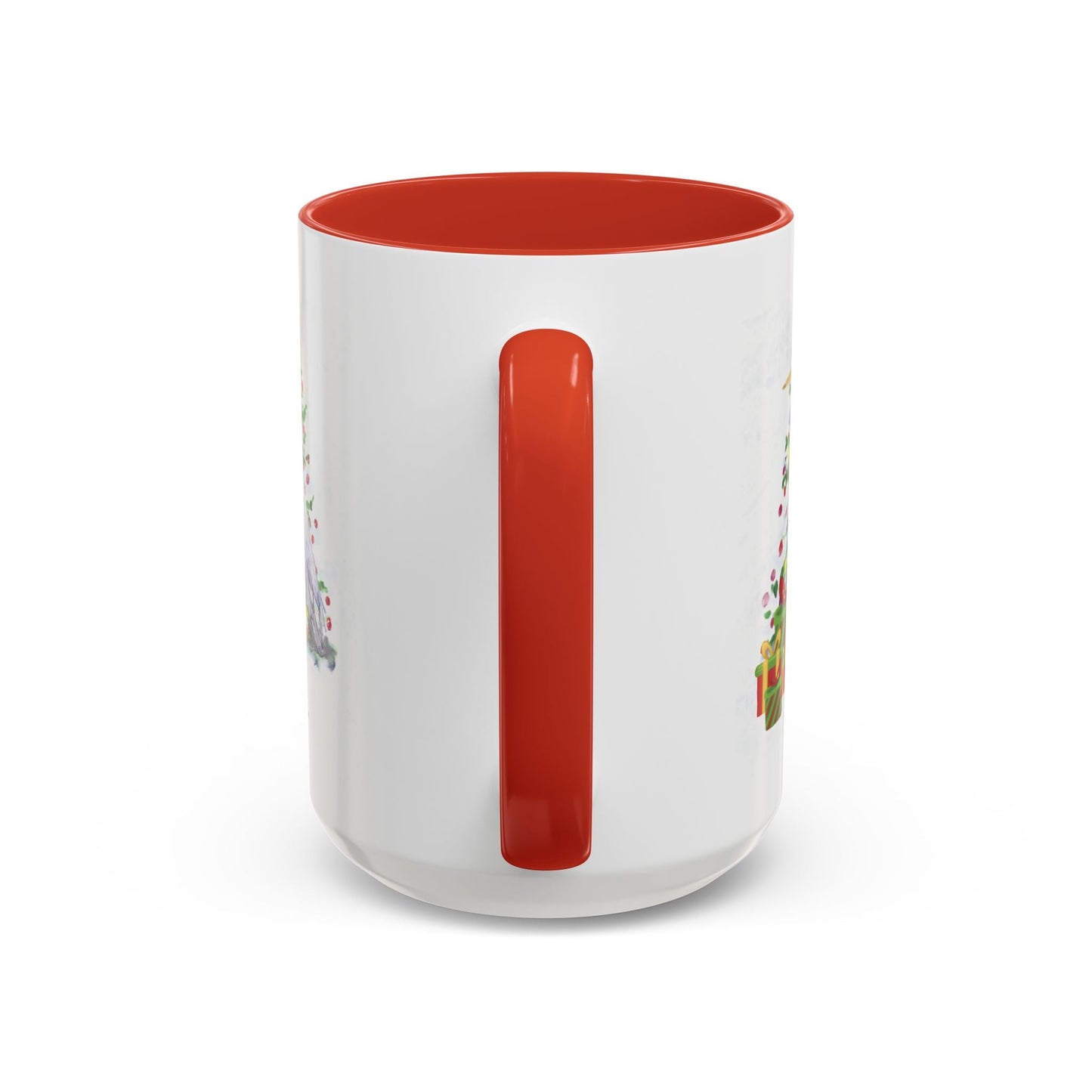 Coastal Egret Christmas Coffee Mug (11oz & 15oz) - Blue Cava