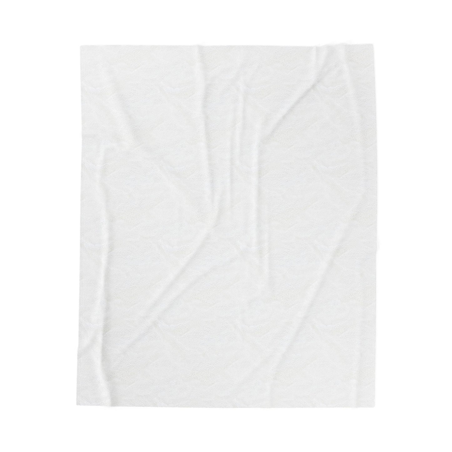 Coastal Oyster Velveteen Plush Blanket - Home Decor, - Blue Cava