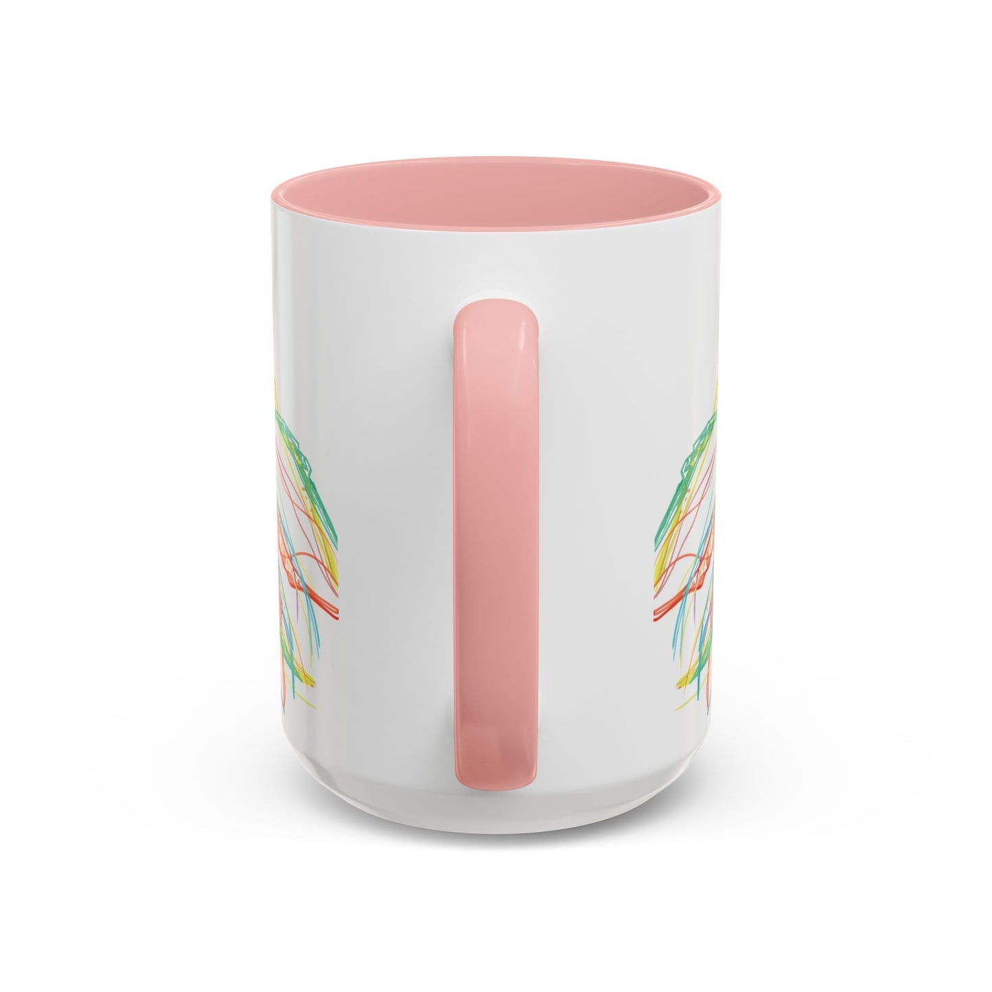 Colorful Jellyfish Accent Coffee Mug - Perfect for Ocean Lovers - Blue Cava
