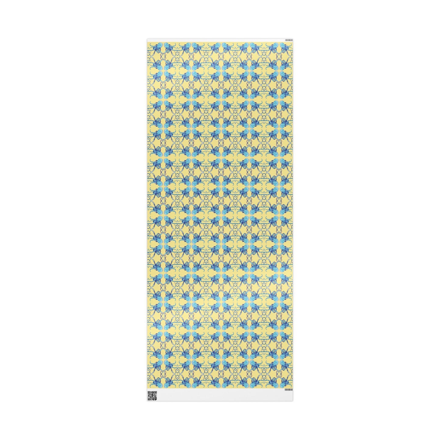 Colorful Octopus Wrapping Paper - Eco - Friendly - Blue Cava