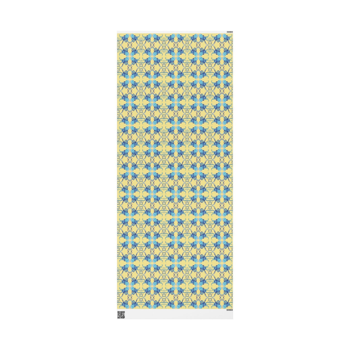 Colorful Octopus Wrapping Paper - Eco - Friendly - Blue Cava