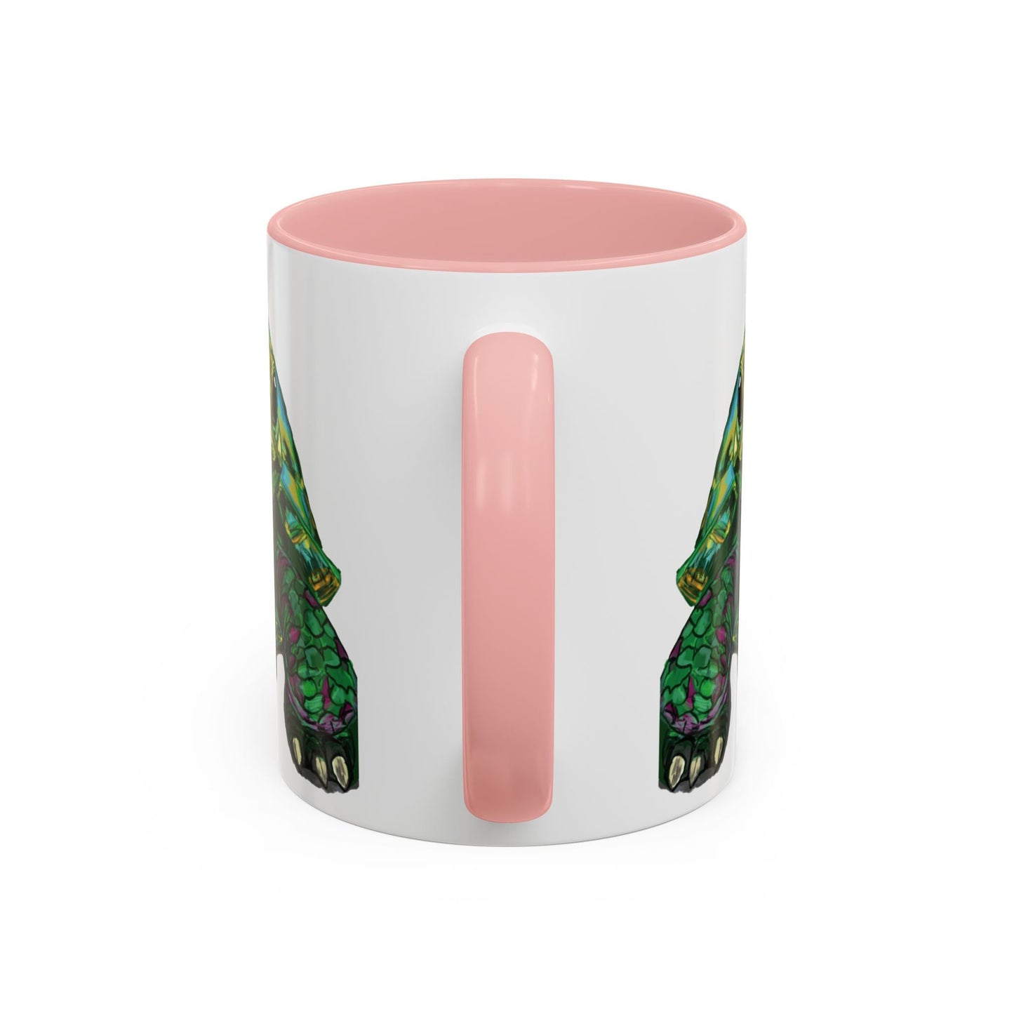 Colorful Sea Turtle Accent Coffee Mug - Unique 11oz & 15oz - Blue Cava