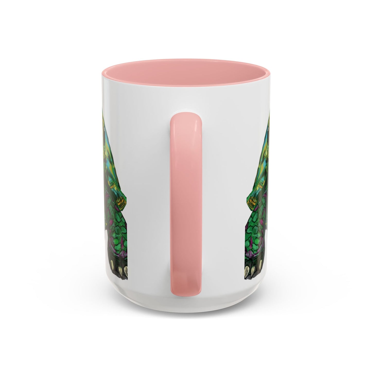 Colorful Sea Turtle Accent Coffee Mug - Unique 11oz & 15oz - Blue Cava