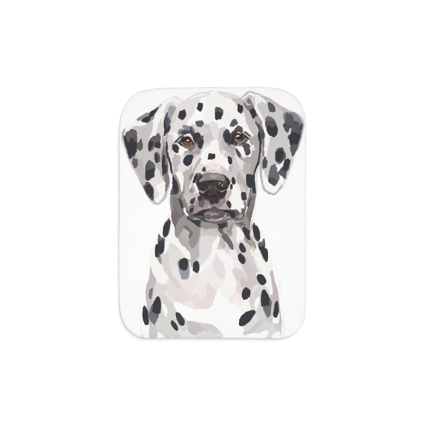 Dalmatian Cozy Sherpa Blankets - Blue Cava