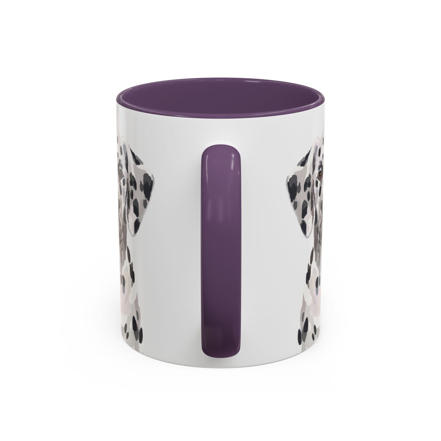 Dalmatian Two Tone Ceramic Mug - 11oz & 15 oz - Blue Cava