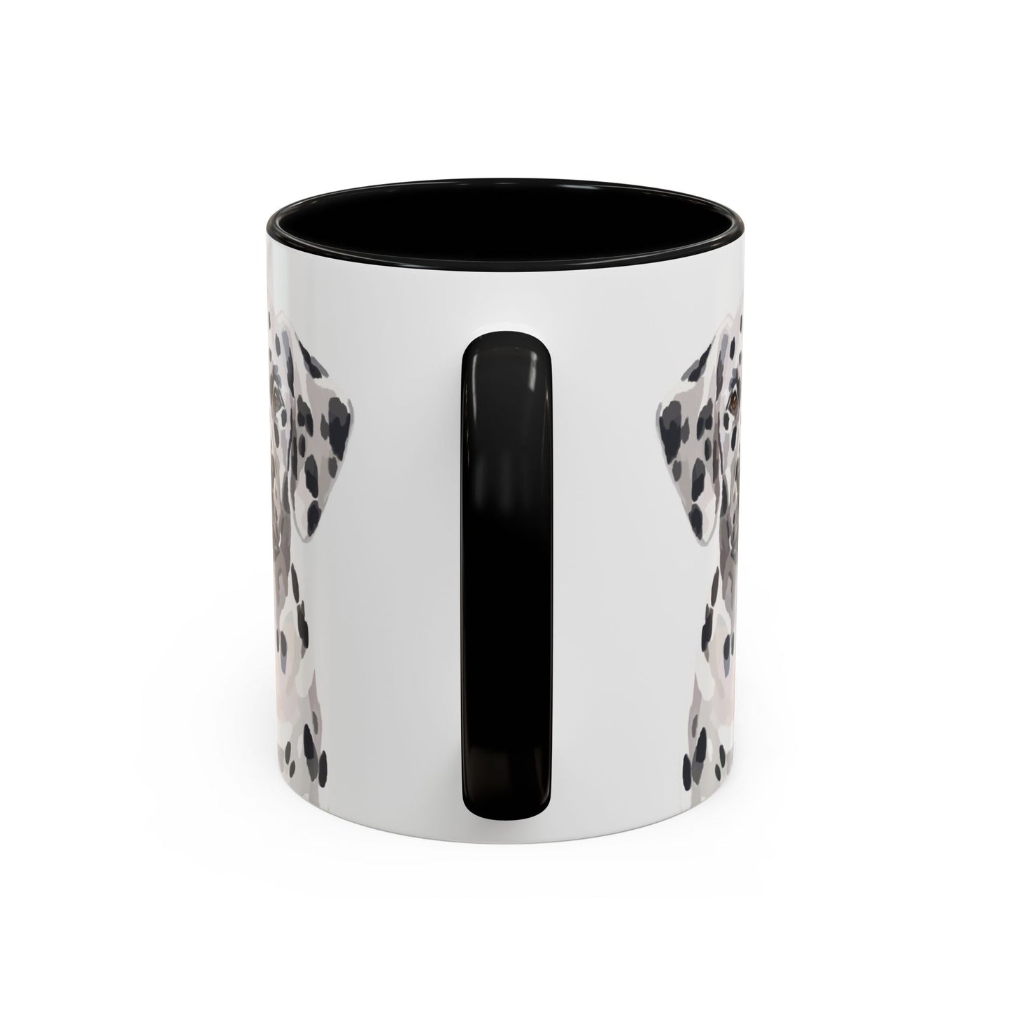Dalmatian Two Tone Ceramic Mug - 11oz & 15 oz - Blue Cava