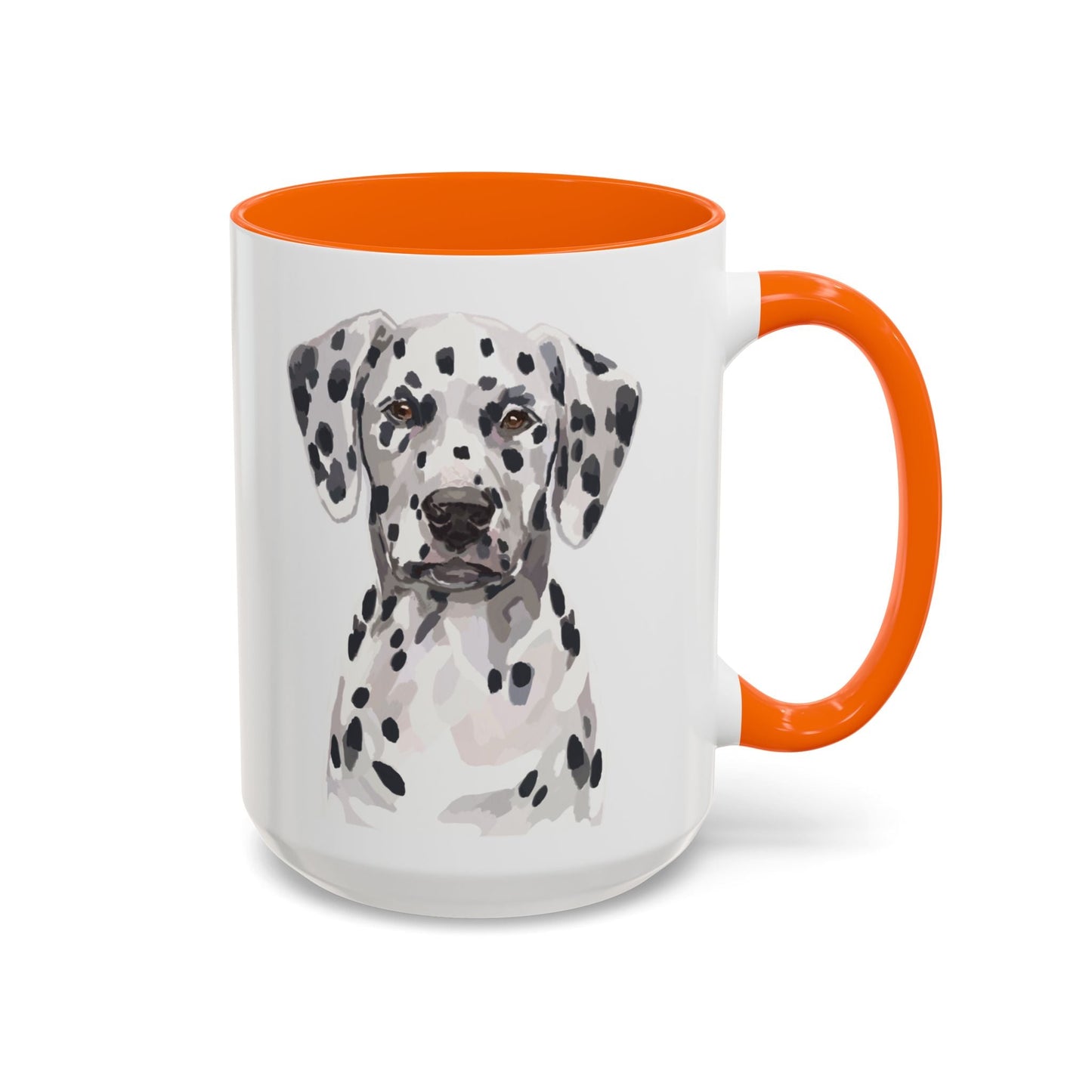 Dalmatian Two Tone Ceramic Mug - 11oz & 15 oz - Blue Cava