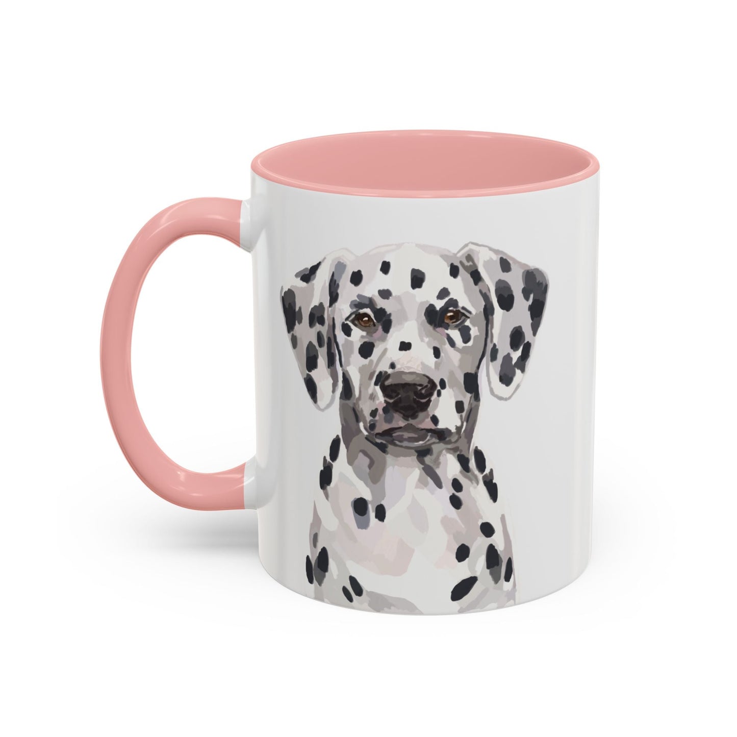 Dalmatian Two Tone Ceramic Mug - 11oz & 15 oz - Blue Cava
