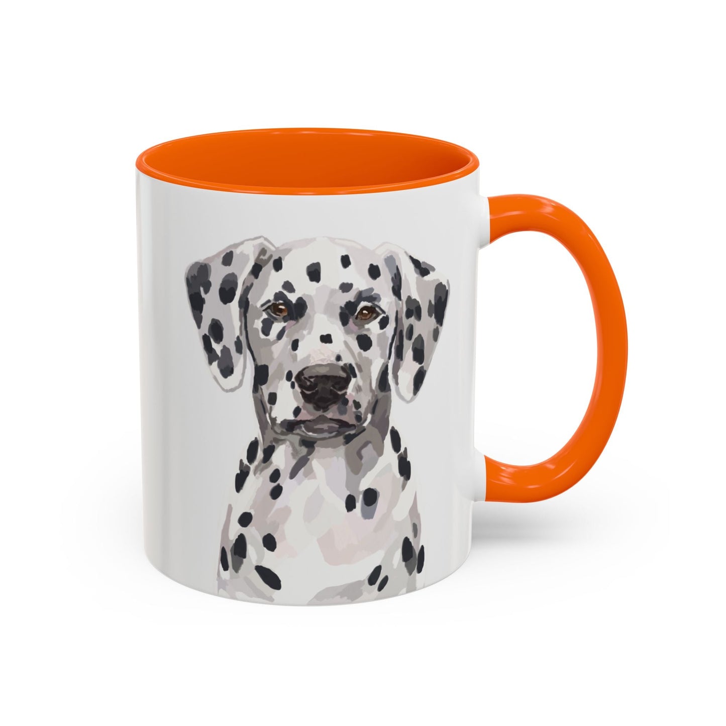 Dalmatian Two Tone Ceramic Mug - 11oz & 15 oz - Blue Cava