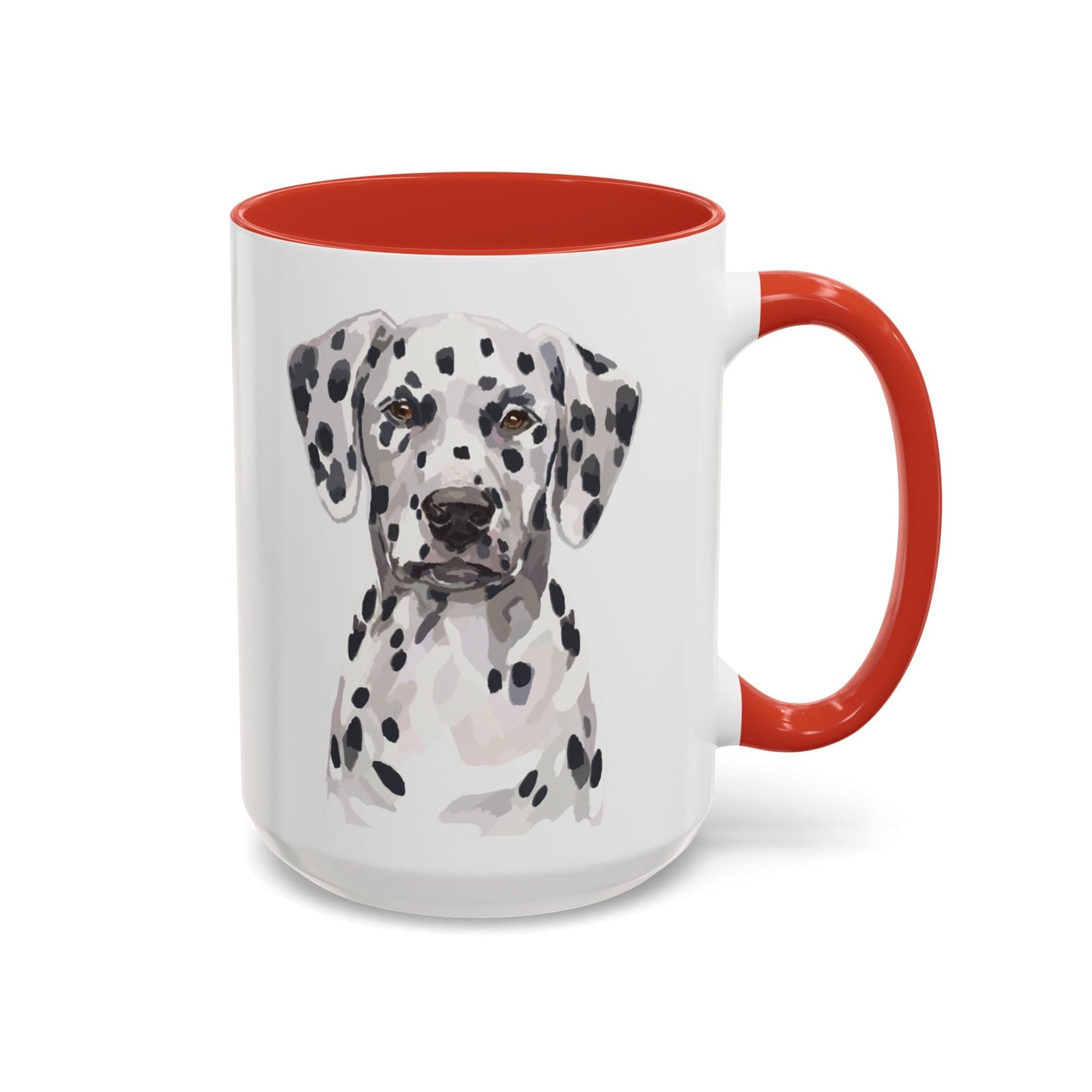 Dalmatian Two Tone Ceramic Mug - 11oz & 15 oz - Blue Cava