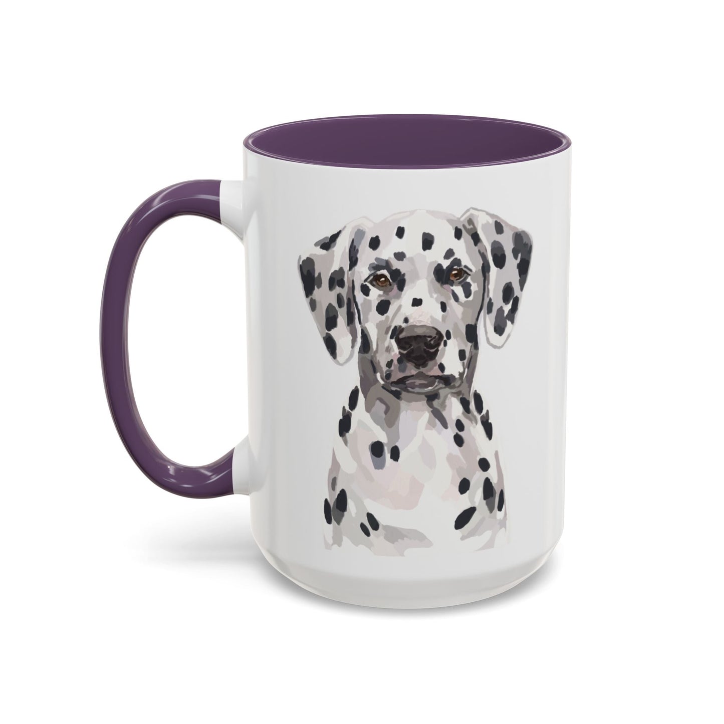 Dalmatian Two Tone Ceramic Mug - 11oz & 15 oz - Blue Cava