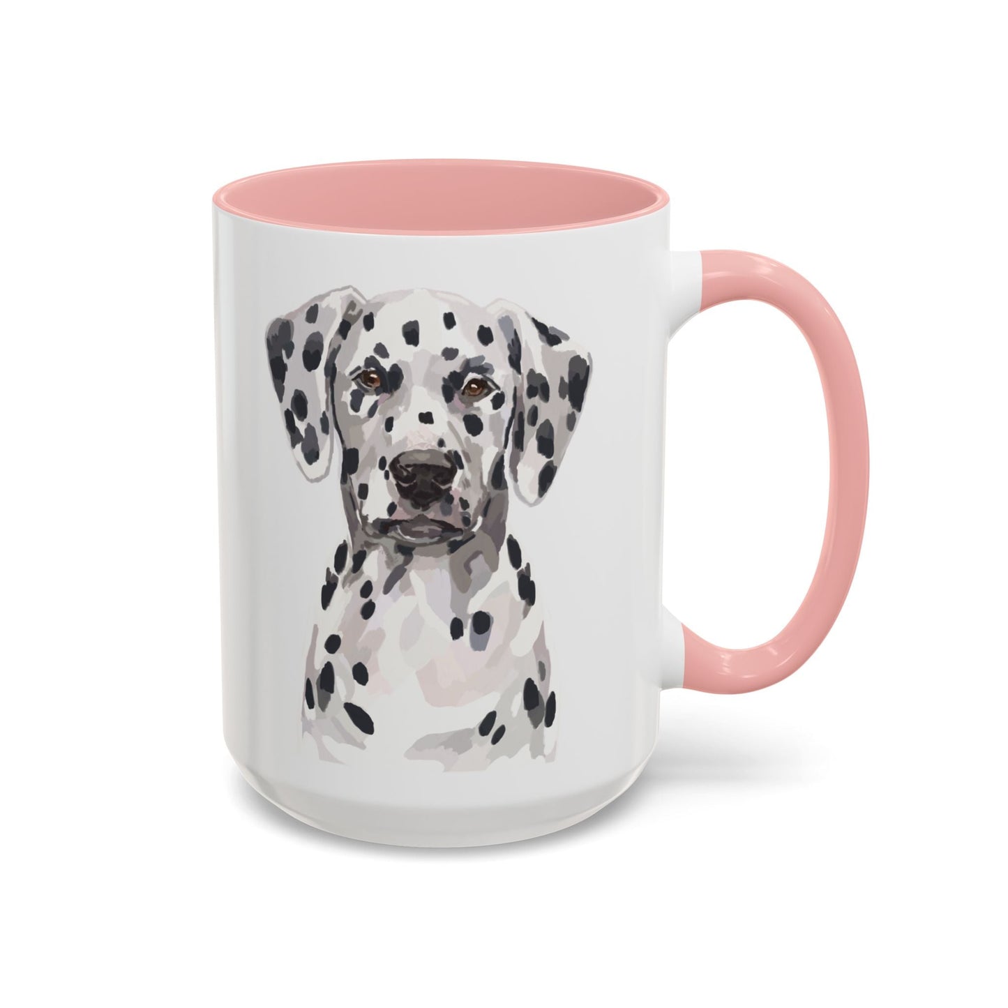 Dalmatian Two Tone Ceramic Mug - 11oz & 15 oz - Blue Cava