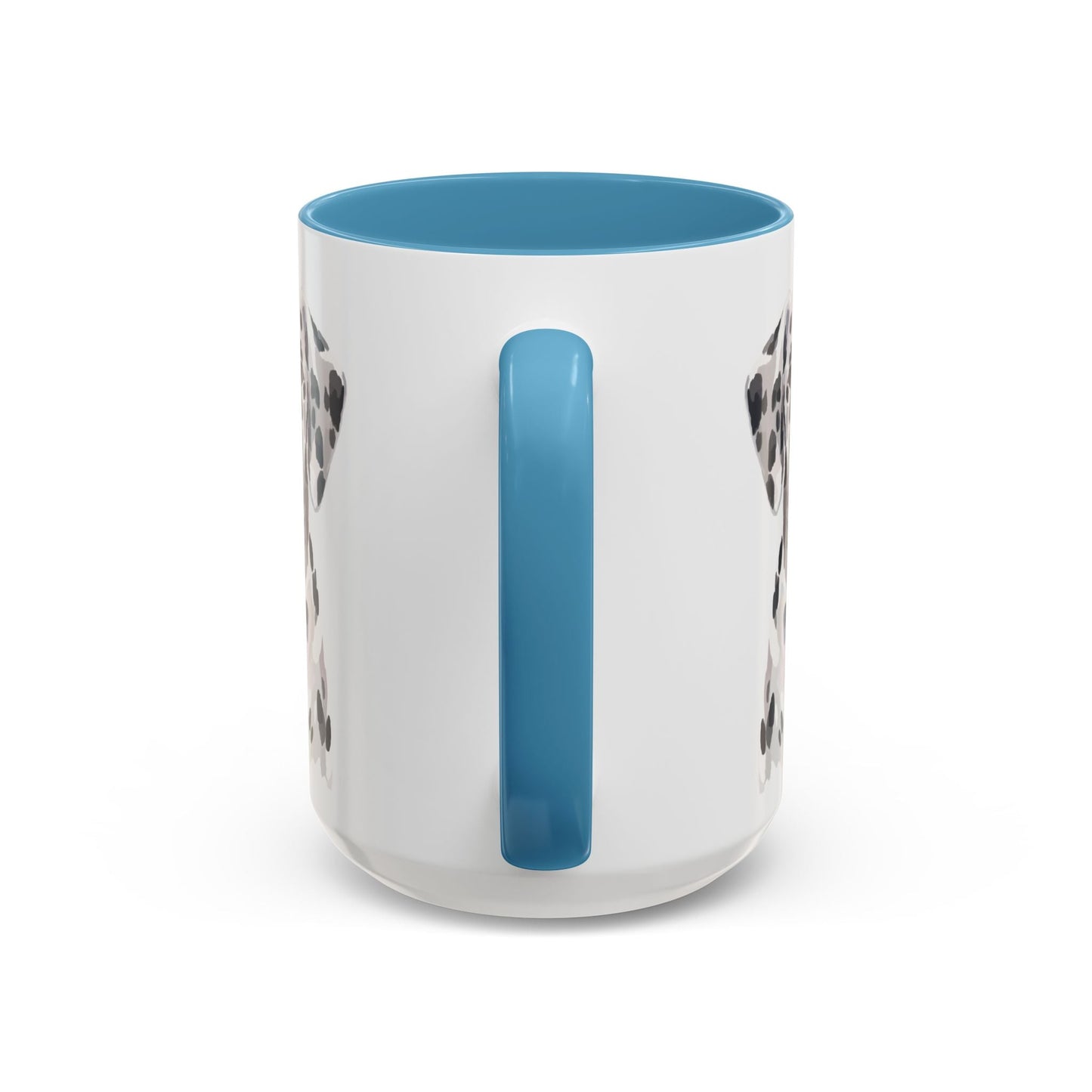 Dalmatian Two Tone Ceramic Mug - 11oz & 15 oz - Blue Cava