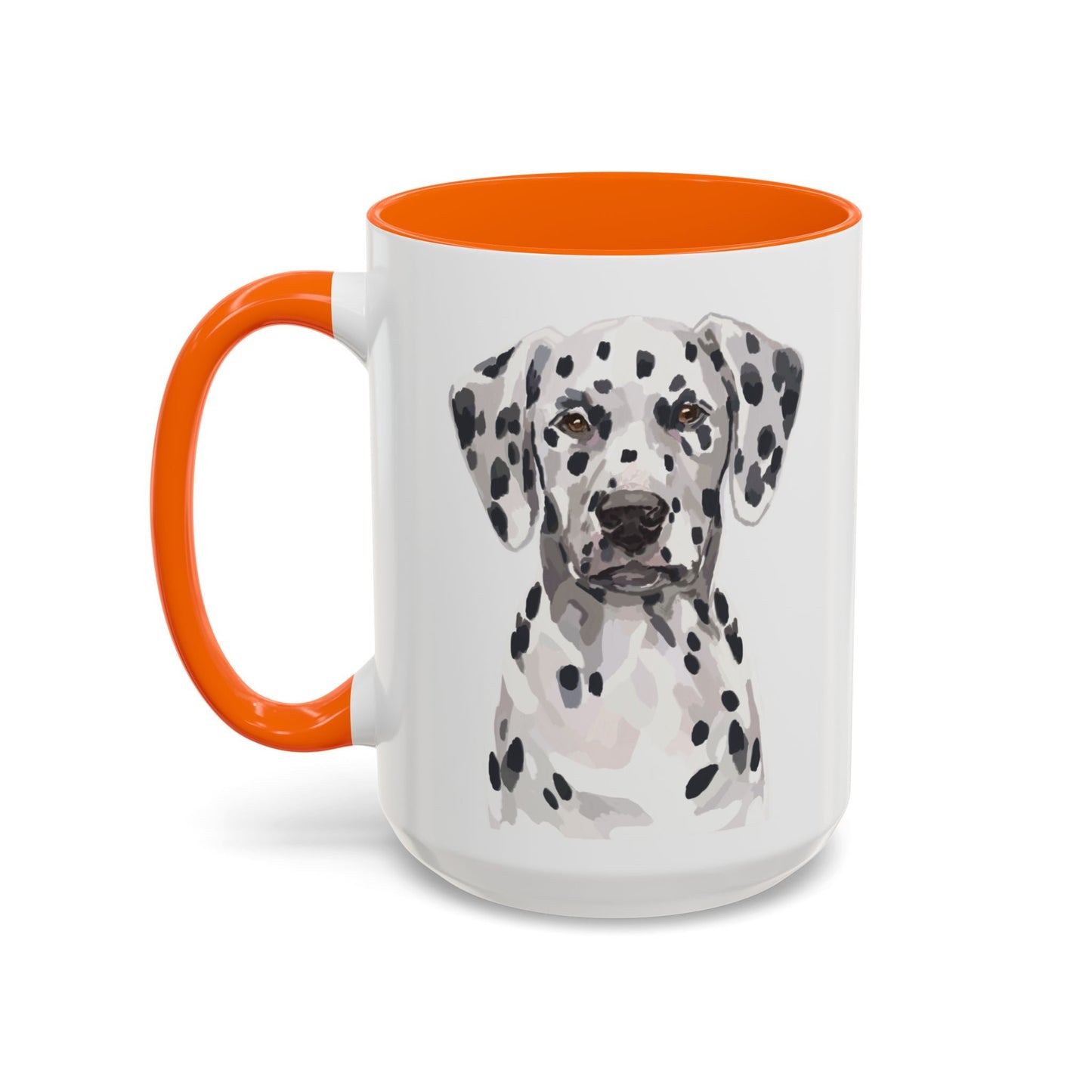 Dalmatian Two Tone Ceramic Mug - 11oz & 15 oz - Blue Cava